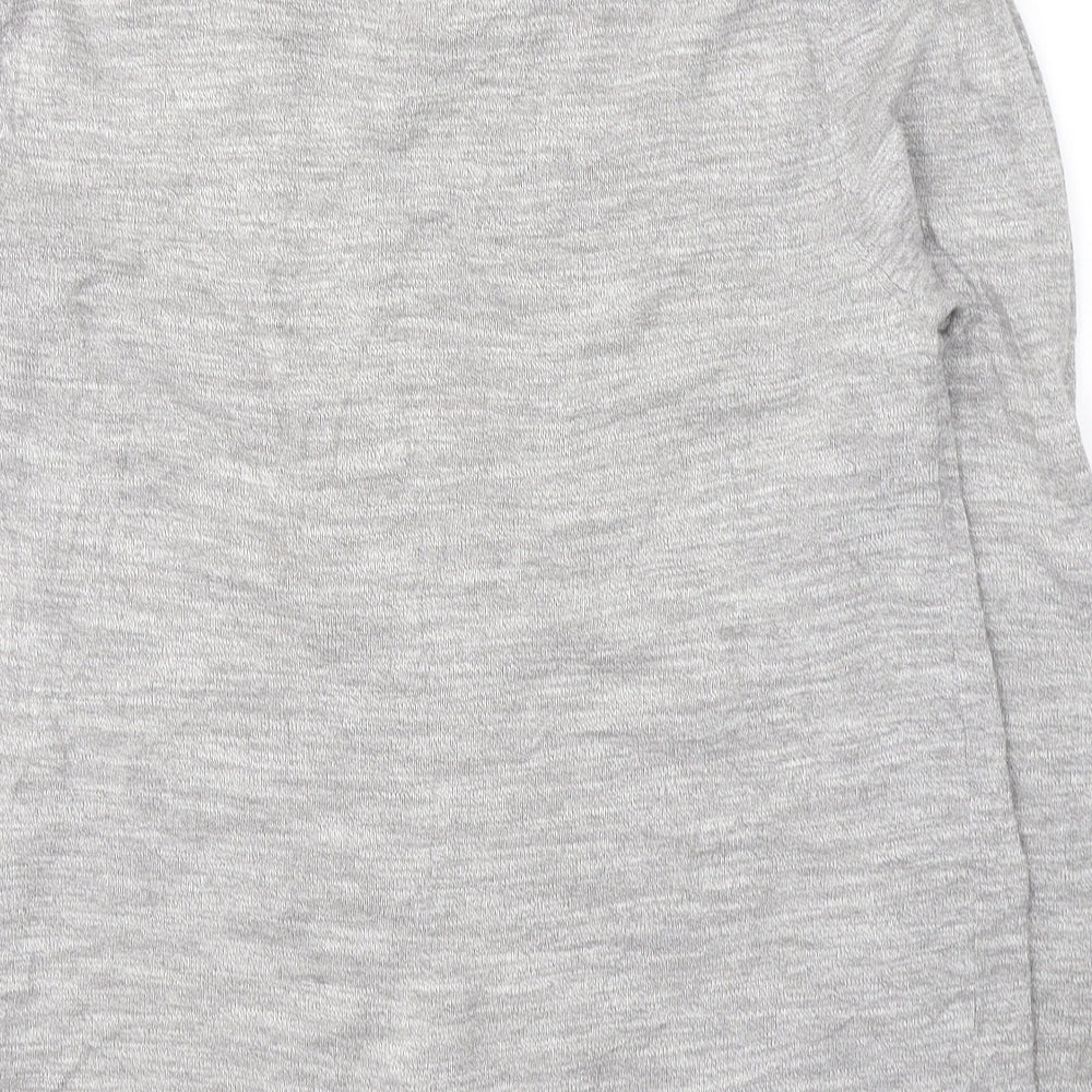 NEXT Mens Grey Round Neck  Cotton Pullover Jumper Size M