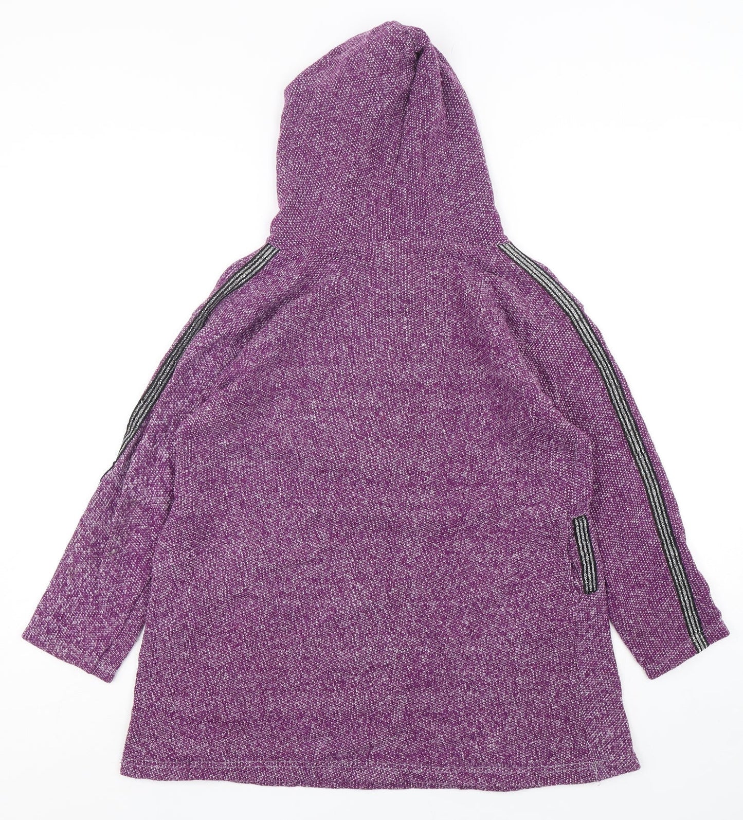 BDM Womens Purple  Polyester Pullover Hoodie Size S
