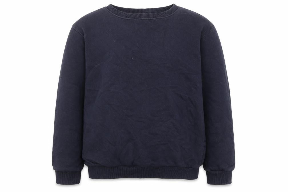 F&F Boys Blue  Cotton Pullover Sweatshirt Size 9-10 Years  Pullover