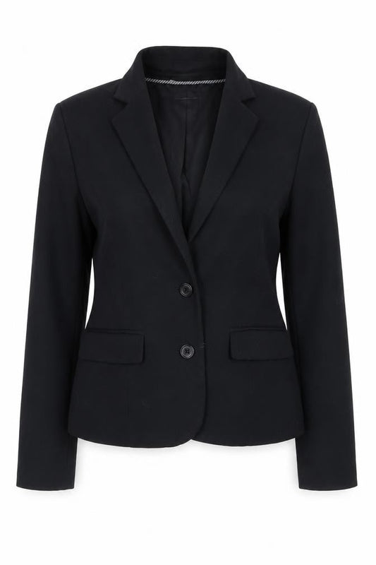 Marks & Spencer Womens Black  Polyester Jacket Suit Jacket Size 12