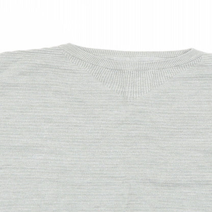 Next Womens Green Crew Neck  Viscose Pullover Jumper Size 12