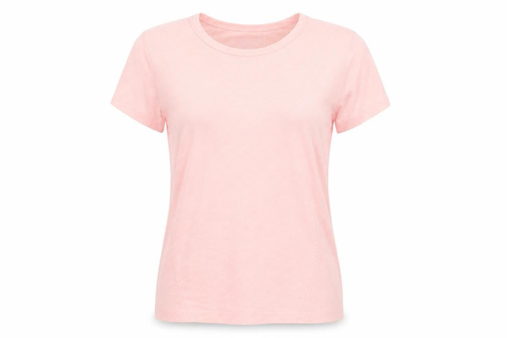 Dunnes Stores Womens Pink  Polyester Pullover T-Shirt Size M Crew Neck Pullover