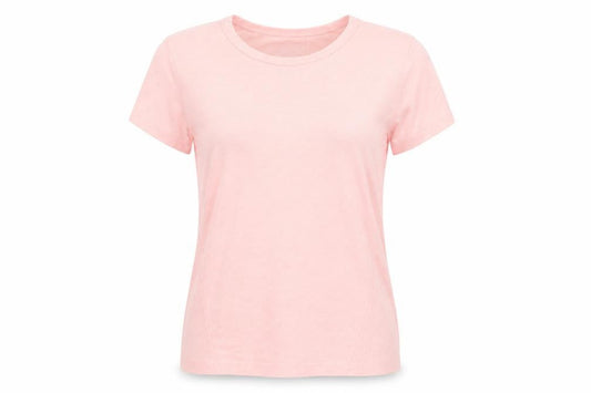 Dunnes Womens Pink  Polyester Pullover T-Shirt Size M Crew Neck Pullover