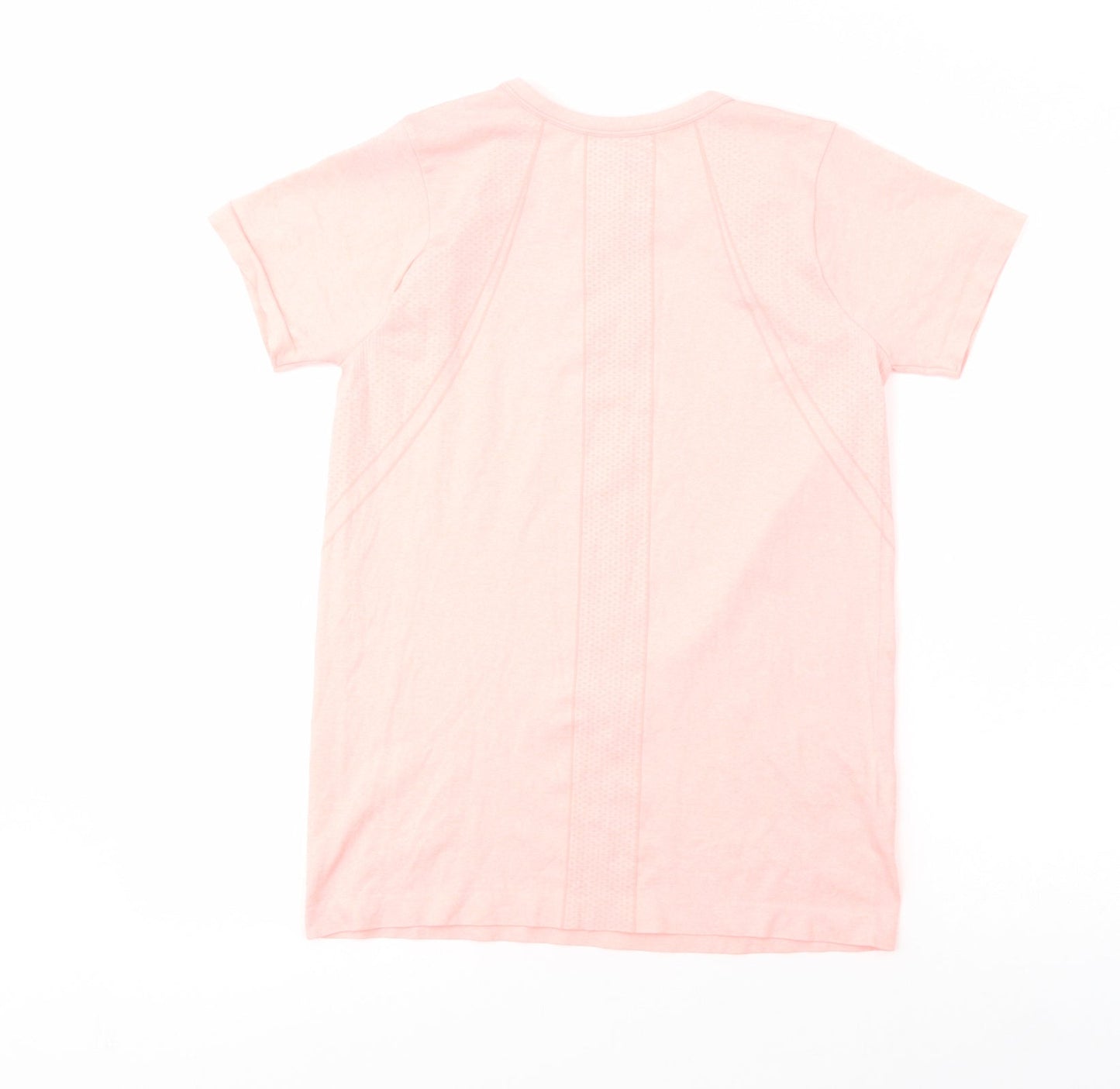 Dunnes Stores Womens Pink  Polyester Pullover T-Shirt Size M Crew Neck Pullover