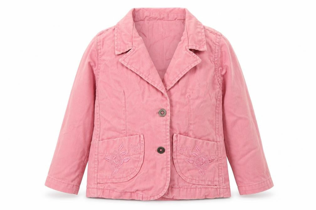 Money Mouse Girls Pink   Jacket  Size 2-3 Years  Button