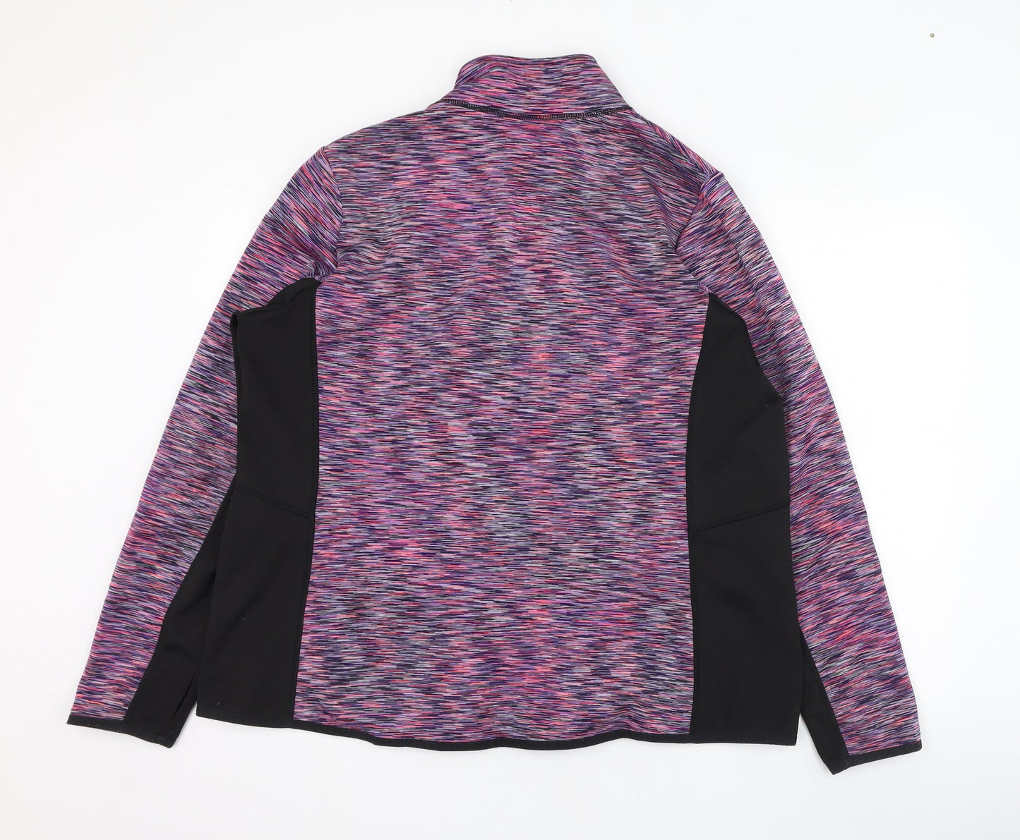 Dunnes Stores Womens Pink  Polyester Full Zip Sweatshirt Size XL  Zip
