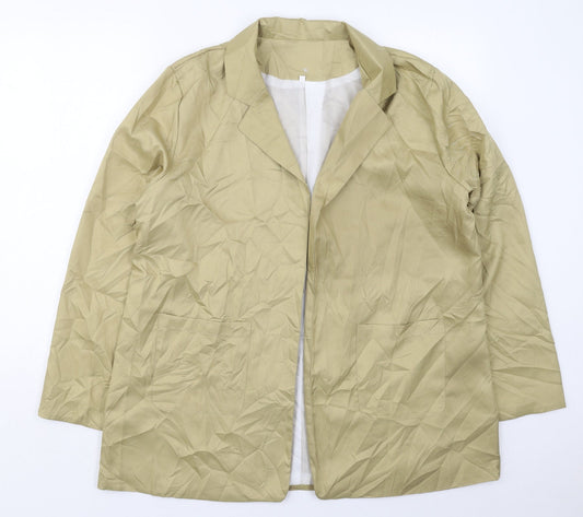 Preworn Womens Beige   Jacket  Size 4XL
