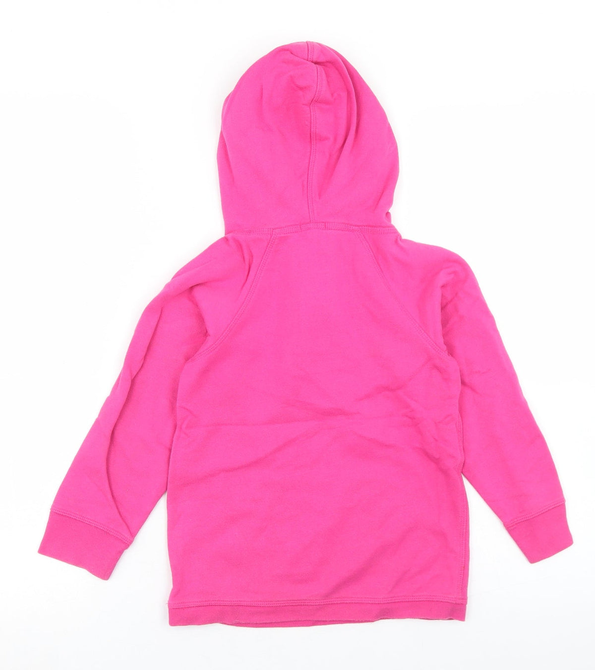 Gap Girls Pink  Polyester Pullover Hoodie Size 5 Years