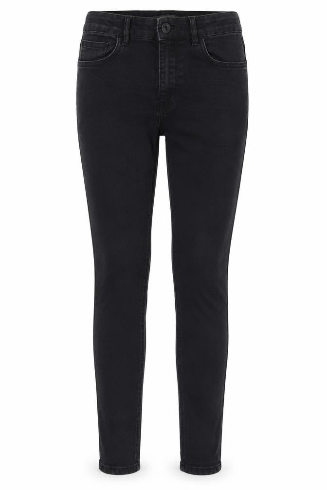 Studio Girls Black  Cotton Skinny Jeans Size 13-14 Years  Regular Button
