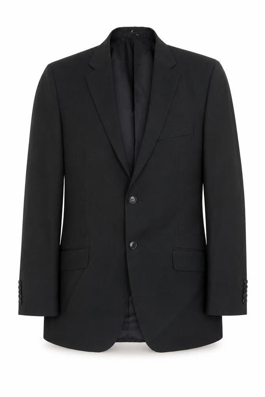Linea Mens Black  Polyester Jacket Blazer Size 42