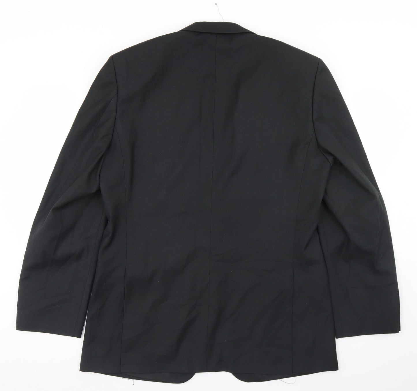 Linea Mens Black  Polyester Jacket Blazer Size 42