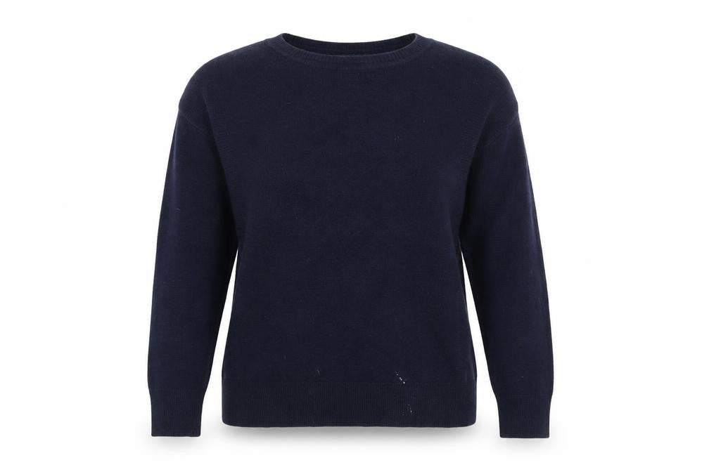 NEXT Womens Blue Round Neck  Acrylic Pullover Jumper Size 12
