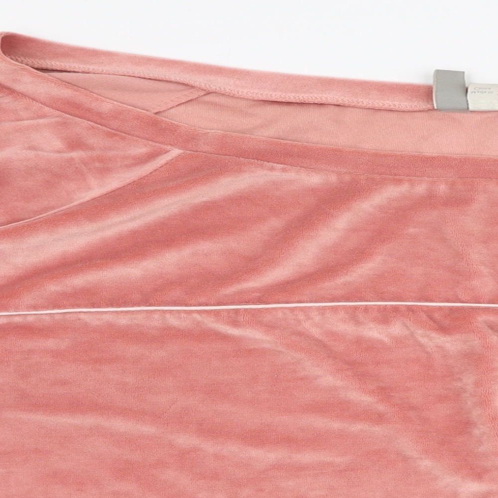 ASOS Womens Pink  Polyester Pullover Sweatshirt Size 28  Pullover