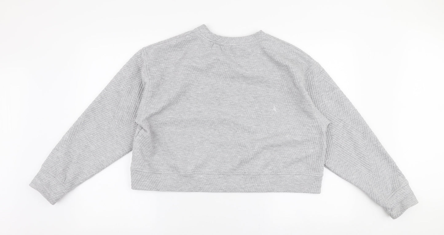 Primark Womens Grey  Polyester Pullover Sweatshirt Size XS  Pullover