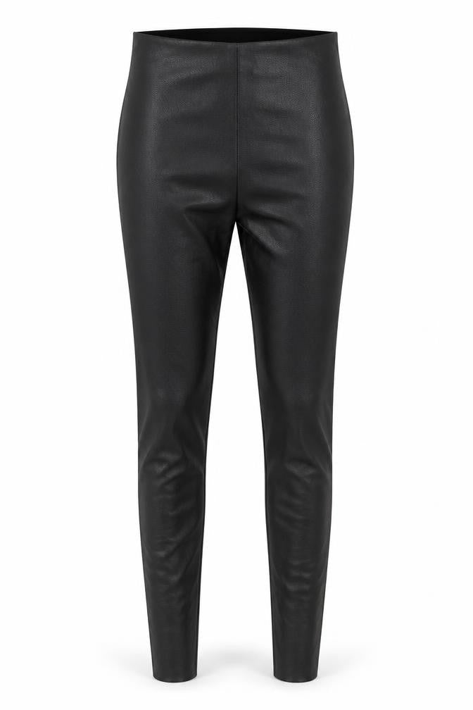 Gallery Womens Black  Polyester Dress Pants Trousers Size 10 L26 in Slim Zip