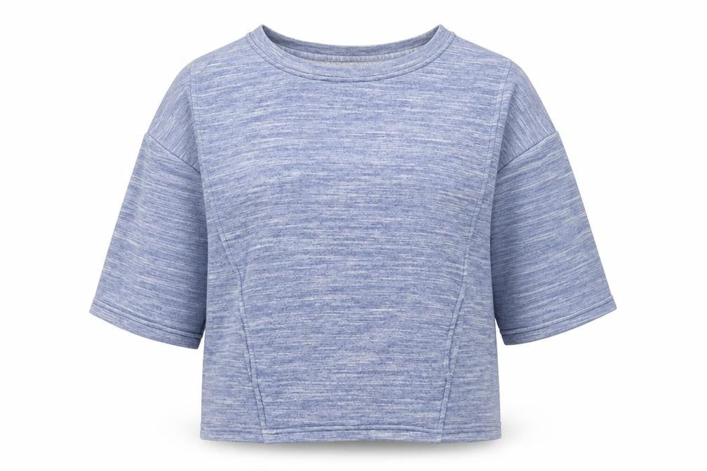 F&F Womens Blue  Polyester Pullover Sweatshirt Size 14  Pullover