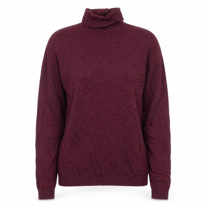 ASOS Womens Red Roll Neck  100% Cotton Pullover Jumper Size S