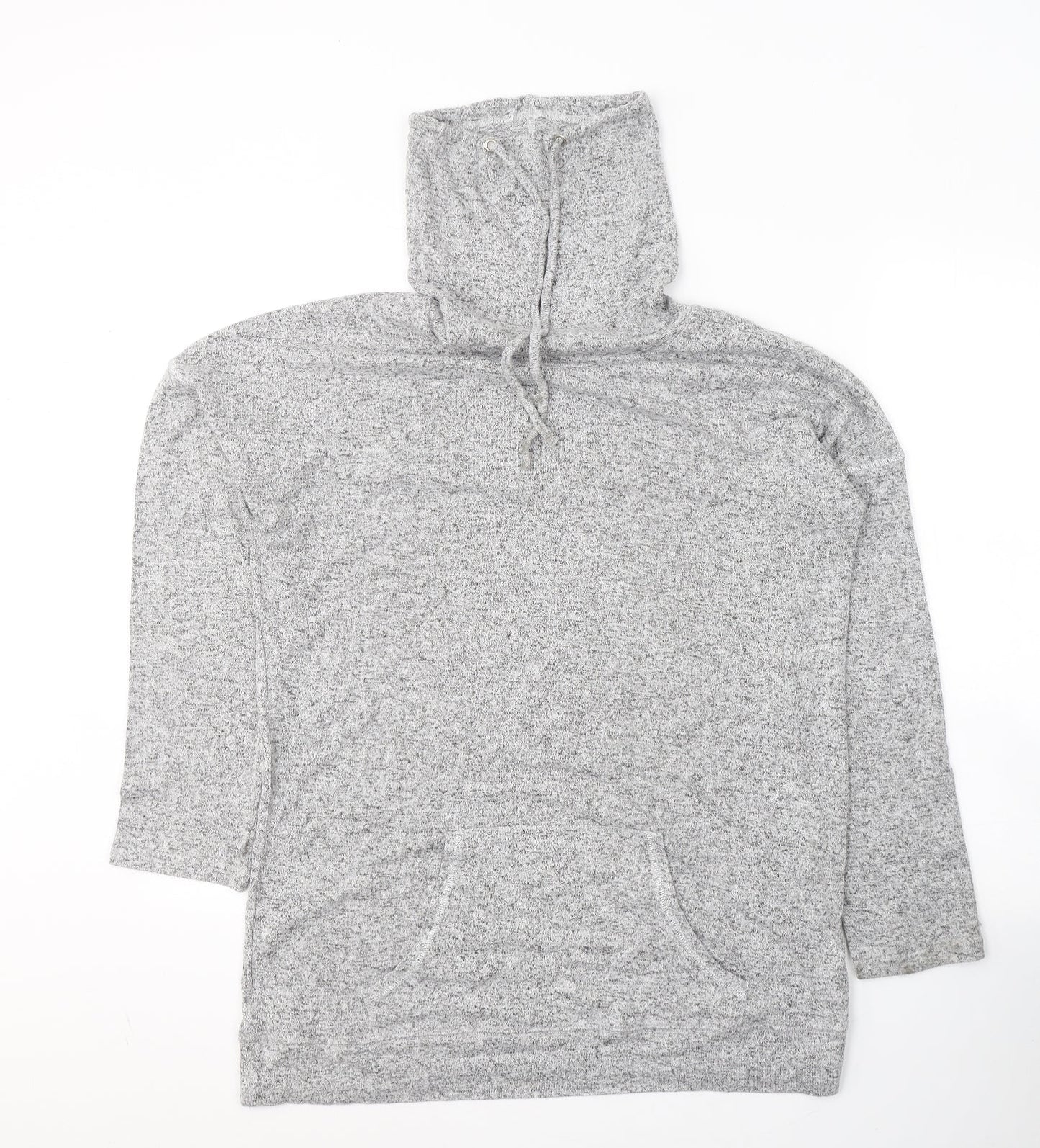 Marks and Spencer Womens Grey  Viscose Pullover Sweatshirt Size 12  Pullover