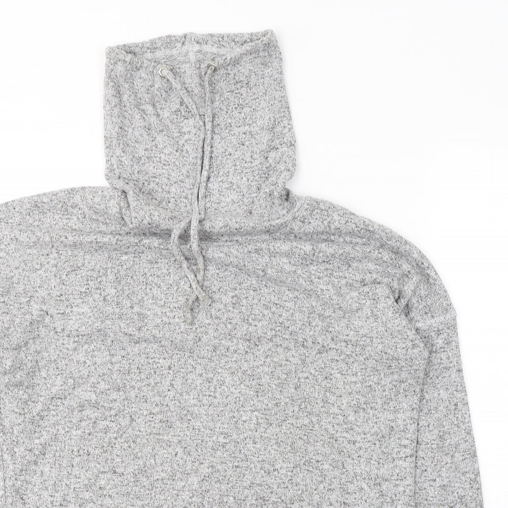 Marks and Spencer Womens Grey  Viscose Pullover Sweatshirt Size 12  Pullover