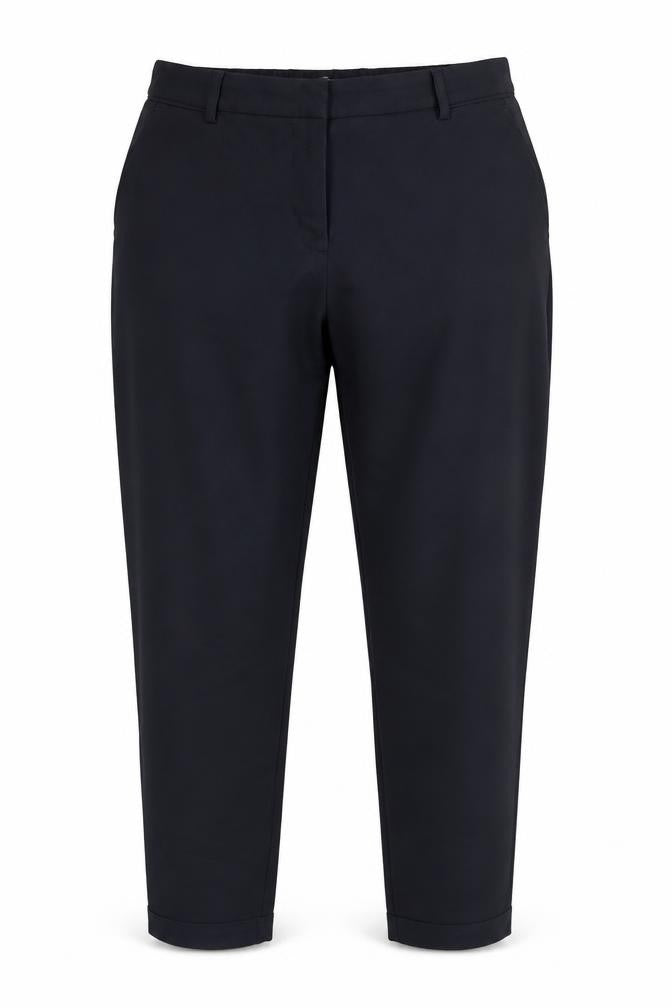 n3xt Womens Black  Polyester Trousers  Size 12 L26 in Regular Hook & Eye