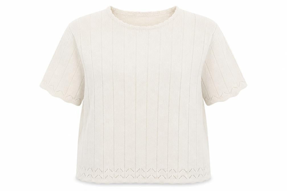 Berkertex Womens Beige Round Neck  Acrylic Pullover Jumper Size 18