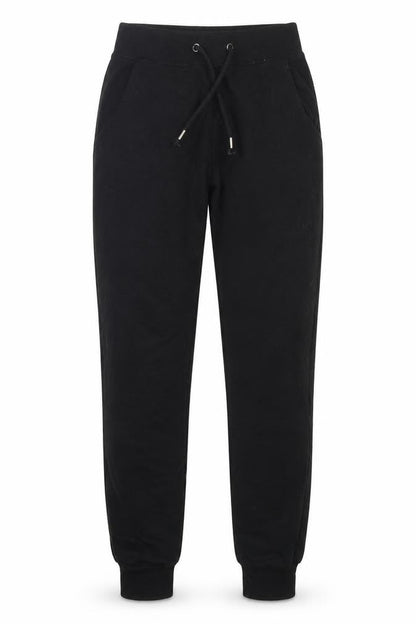 New Look Womens Black  Polyester Sweatpants Trousers Size 6 L26 in Regular Drawstring