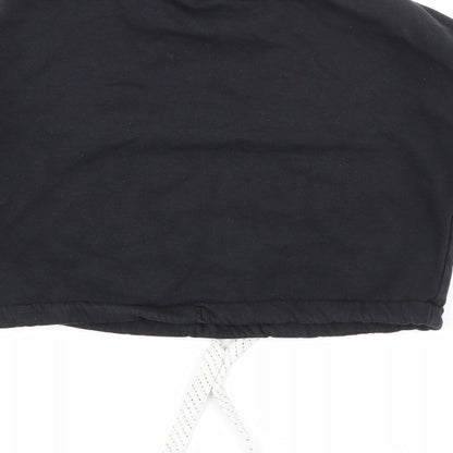 Marks & Spencer Girls Black  Cotton Pullover Sweatshirt Size 7-8 Years