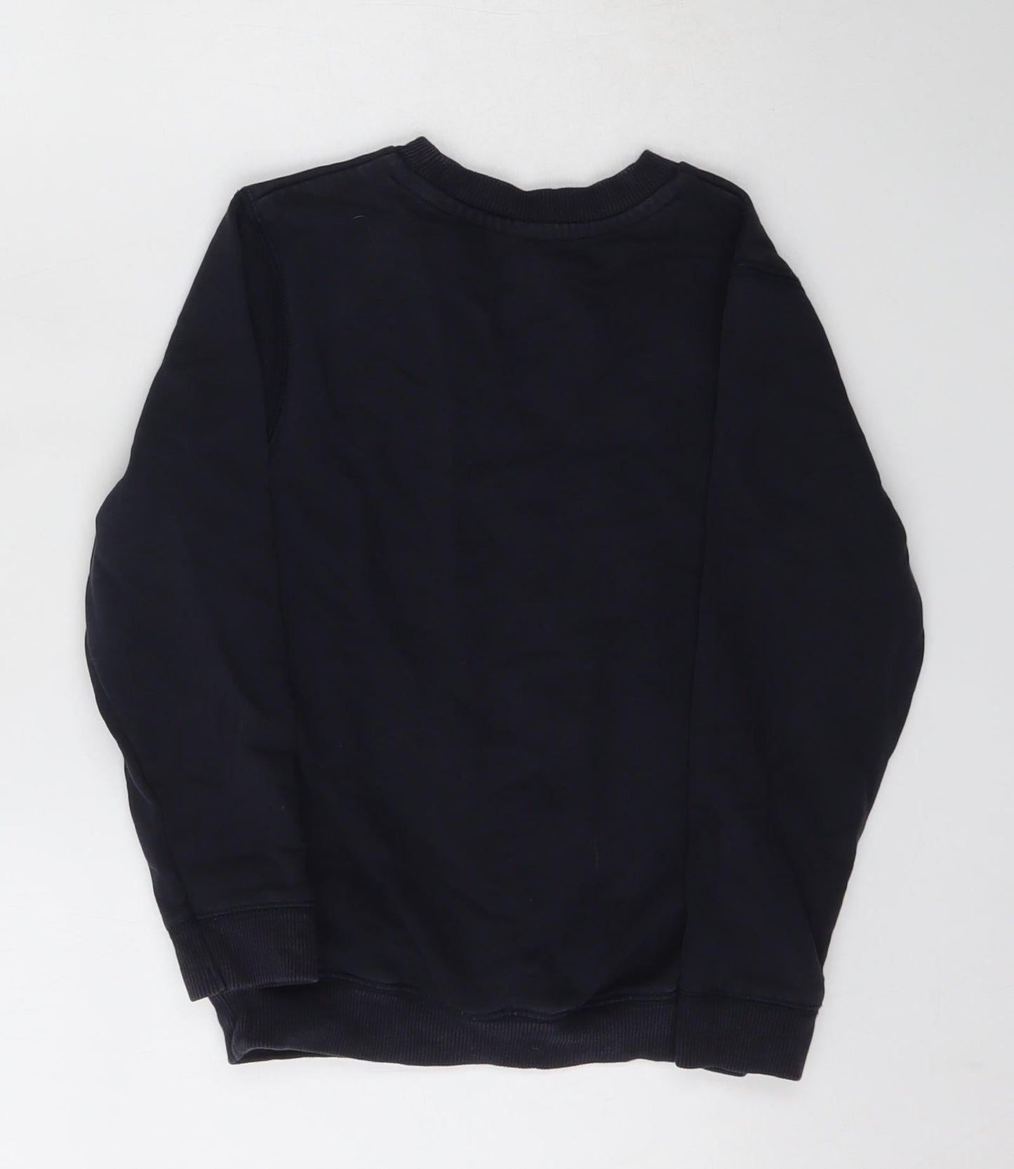 TU Boys Blue  Cotton Pullover Sweatshirt Size 5 Years   - School