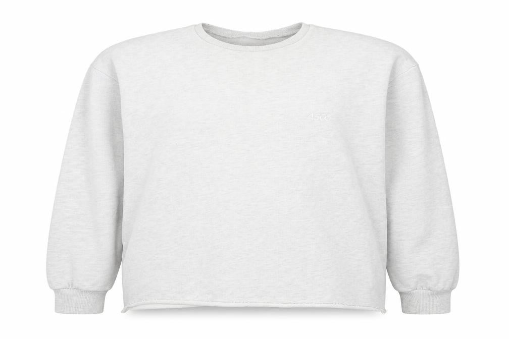 ASOS Womens Grey  Cotton Pullover Sweatshirt Size 12  Pullover