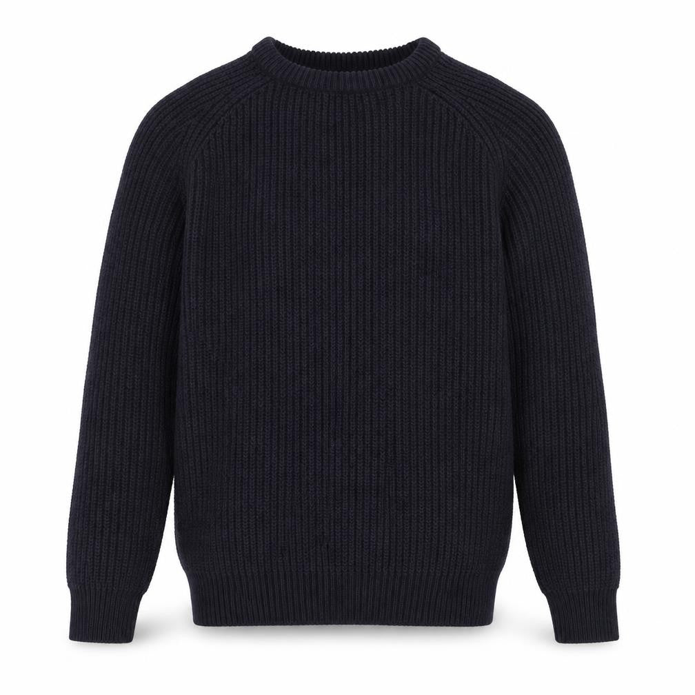 Dunnes Stores Mens Blue Round Neck  Acrylic Pullover Jumper Size M