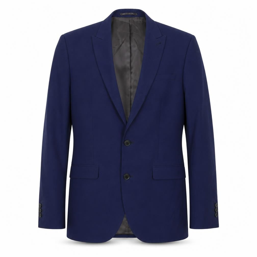NEXT Mens Blue  Polyester Jacket Suit Jacket Size 38