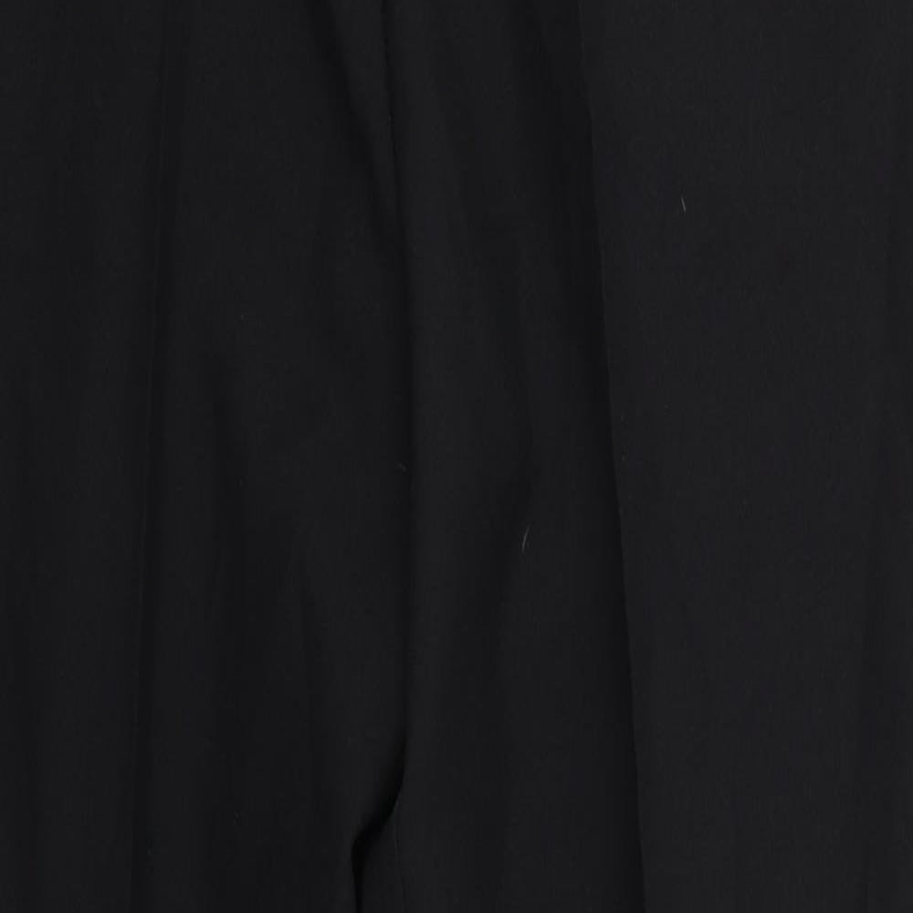 Saira of Manchester Womens Black  Polyester Trousers  Size 16 L28 in Regular