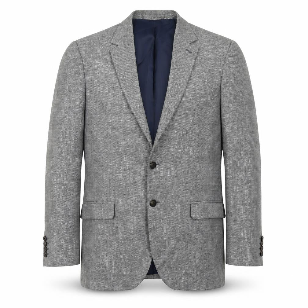 Marks & Spencer Mens Grey  Polyester Jacket Suit Jacket Size 42