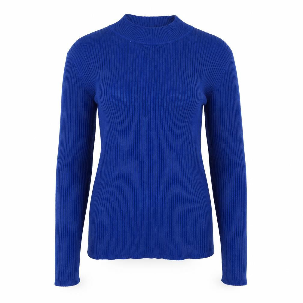 Primark Womens Blue Round Neck  Viscose Pullover Jumper Size 12