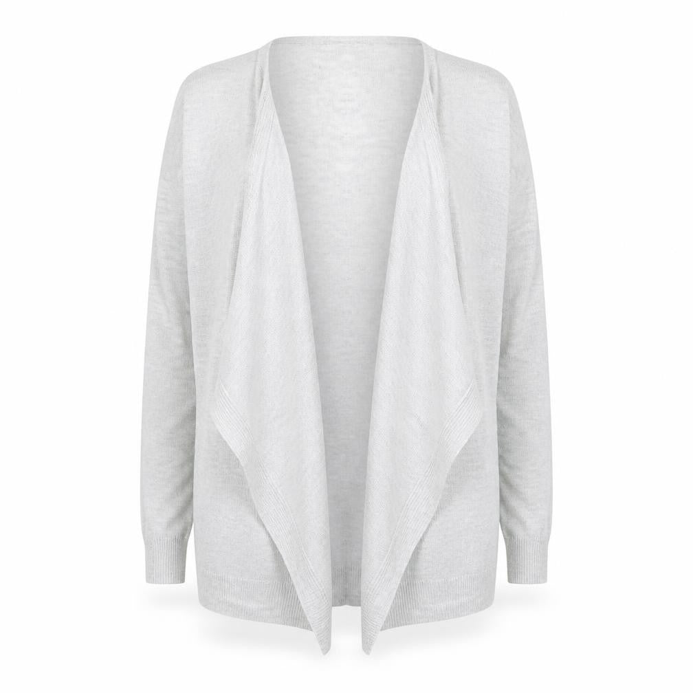 George Womens Grey V-Neck  Polyester Cardigan Jumper Size 14
