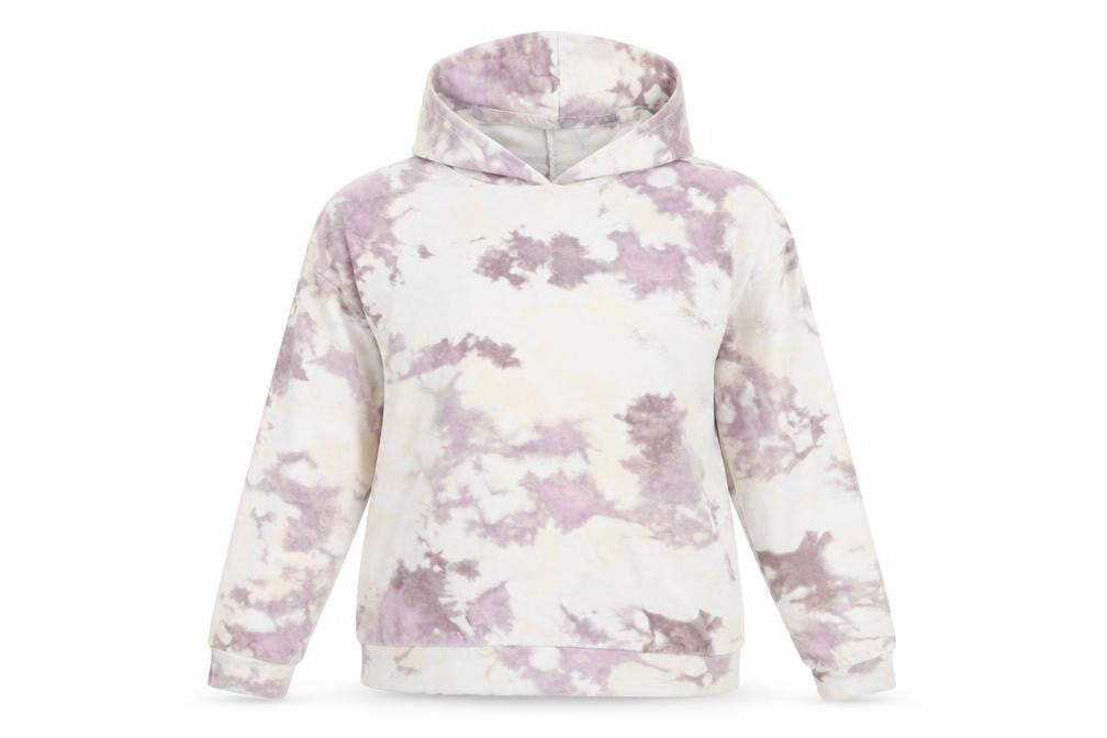 Jeff & Co Womens Multicoloured  Polyester Pullover Hoodie Size 10  Pullover