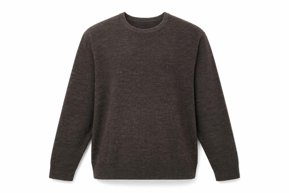 Marks & Spencer Mens Brown V-Neck  Acrylic Pullover Jumper Size M