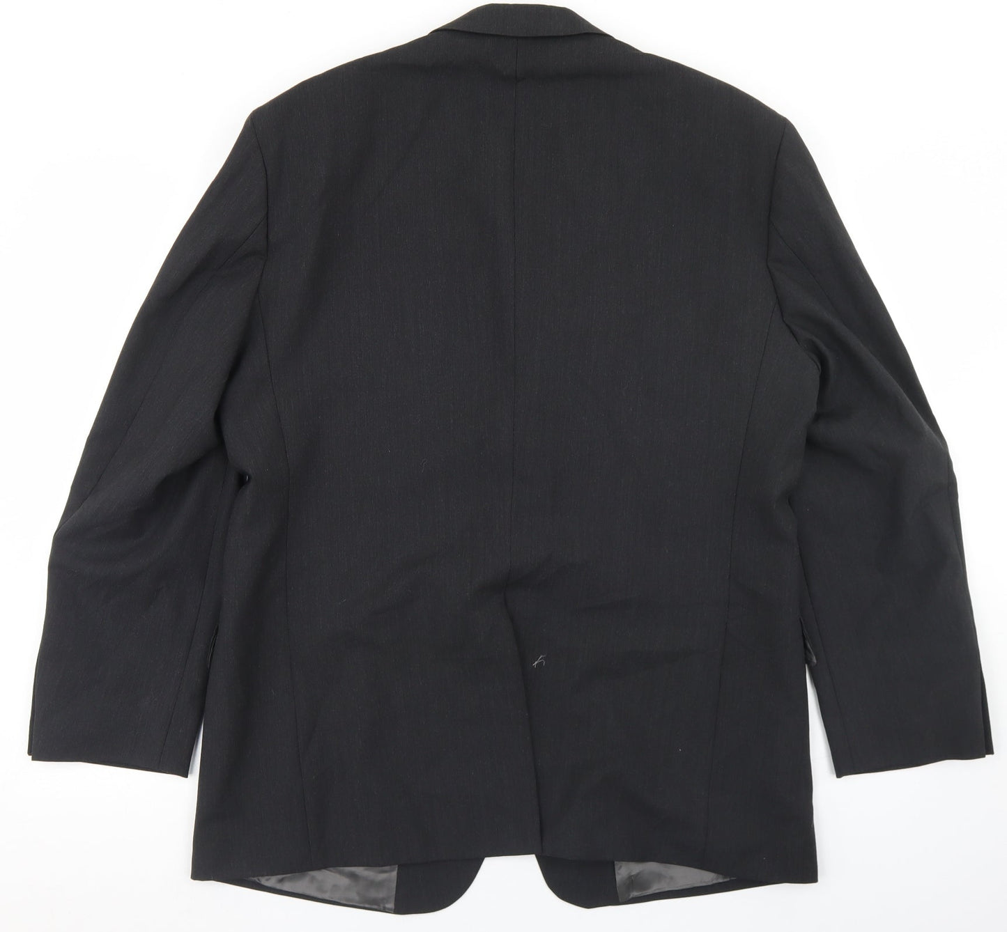 Marks and Spencer Mens Grey  Polyester Jacket Blazer Size 42
