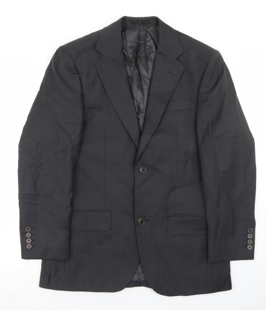 Lanificio Mens Grey  Wool Jacket Blazer Size 36