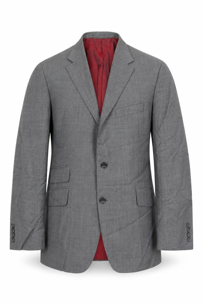 Marks & Spencer Mens Grey  Wool Jacket Blazer Size 40