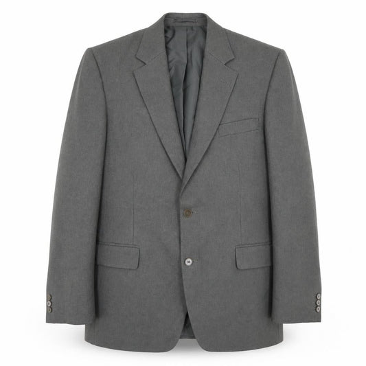 Pinstripe Mens Grey  Polyester Jacket Blazer Size 44