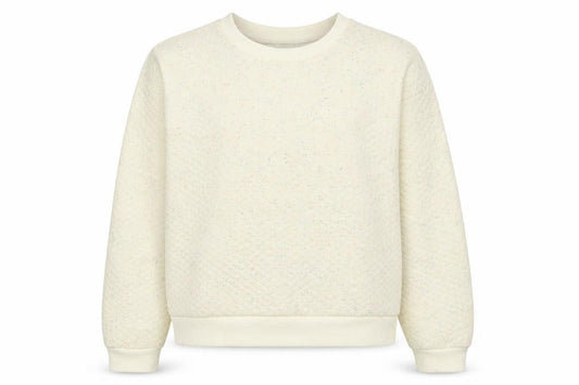 Primark Womens Ivory  Cotton Pullover Sweatshirt Size M  Pullover