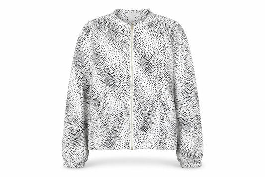 H&M Womens Multicoloured Animal Print  Bomber Jacket Jacket Size 8