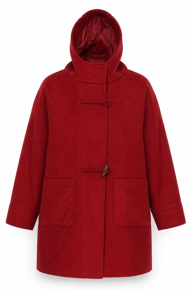 Marks & Spencer Womens Red   Overcoat Coat Size 14