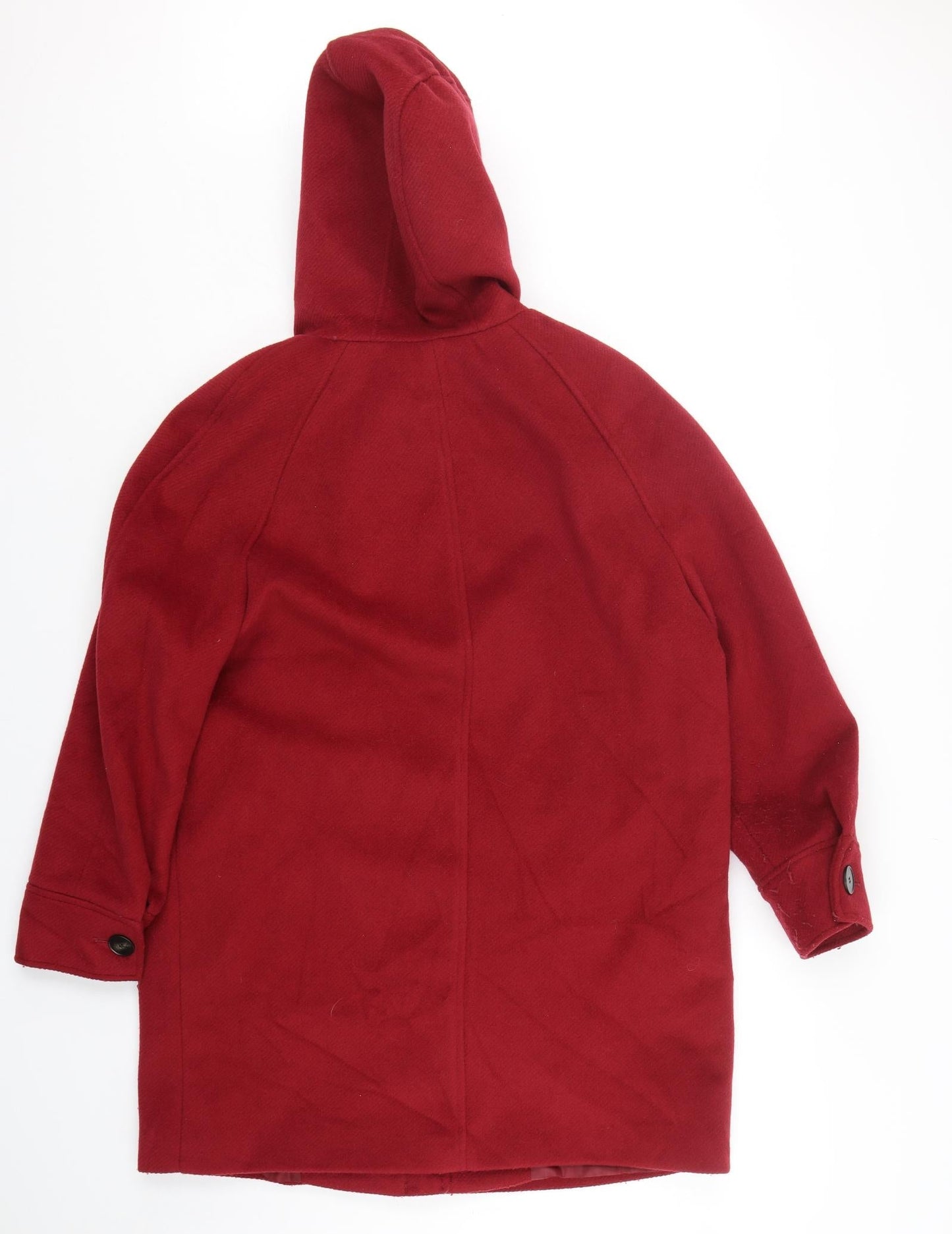 Marks & Spencer Womens Red   Overcoat Coat Size 14