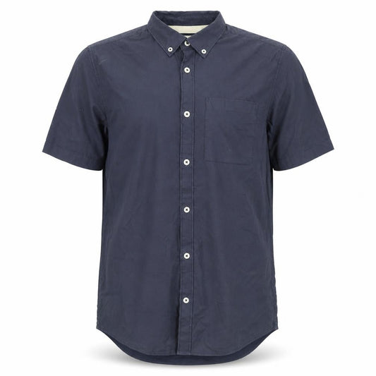 River Island Mens Blue  Cotton  Button-Up Size S Collared Button