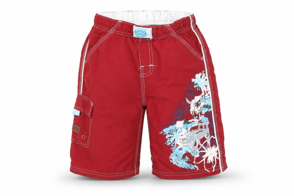 Pumpkin Patch Boys Red  Polyester Cargo Shorts Size 4 Years  Regular