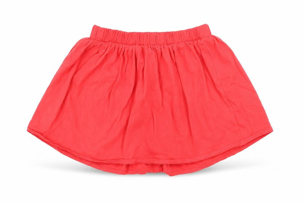 RTR Girls Red  Cotton Flare Skirt Size 4 Years  Regular