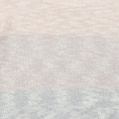 Dorothy Perkins Womens Pink Crew Neck  Acrylic Pullover Jumper Size 12