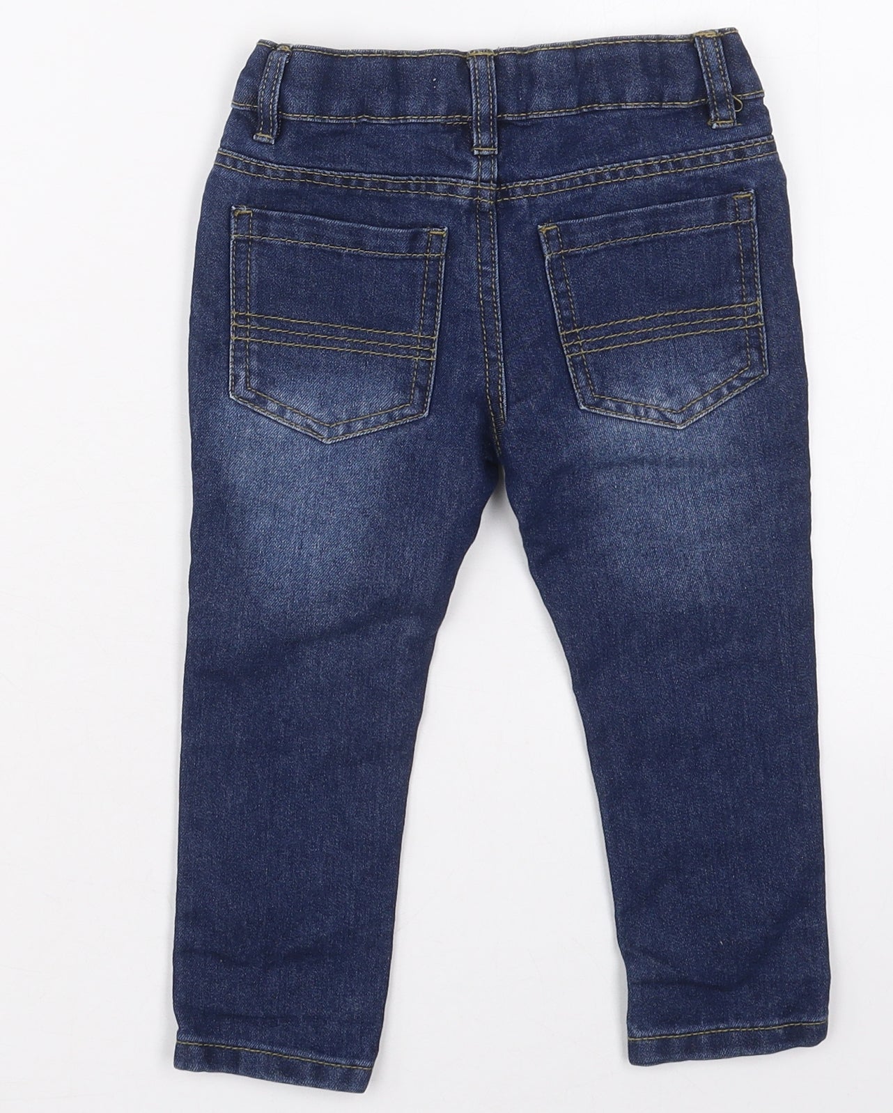 Pep&Co Boys Blue  Cotton Skinny Jeans Size 2-3 Years  Regular Button